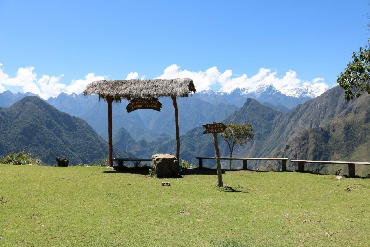 Llactapata Lodge Overlooking Machu Picchu - Camping - Restaurant Salcantay Exteriör bild